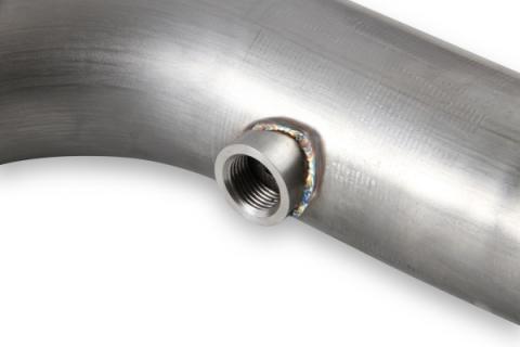 Engine Swap Exhaust Adapter Pipes 1963-1972 C10 LS, Lt Swap Exhaust Manifold To 2.5 Inch Exhaust System Hooker BlackHeart