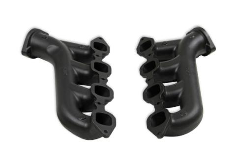 Lt Swap Exhaust Manifolds Black Ceramic Finish Multi-Fit GM Lt Exhaust Manifolds 2.50 Inch Outlet Hooker BlackHeart