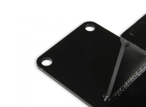 Engine Mount Brackets Gen III Hemi Engine Swap Engine Mounting Brackets For 1972-1993 Dodge D100, D150 2WD Truck, 1974-1993 Ramcharger 2WD, And 1974-1981 Trailduster 2WD Hooker BlackHeart