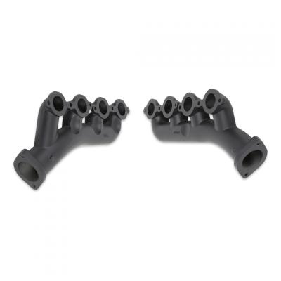 LS Swap Exhaust Manifolds 1990-2004 GM S-10, Sonoma LS Swap Exhaust Manifolds, 2.50 Inch Outlet Black Ceramic Finish Hooker BlackHeart