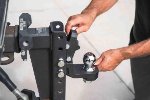 Channel Pintle Attachment (BLACK) BulletProof Hitch
