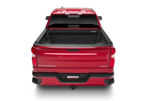 Truck Bed Liner 19+ (New Body Style) Silverado/Sierra 1500 5' 8 inch Bed With Multi-Pro Tailgate Without Carbonpro Bed Charcoal BedRug