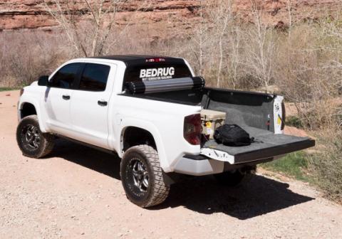 07-21 Toyota Tundra 6.5' Bed Complete Truck Bed Liner 3/4 Inch Thick Floor 1/4 Inch Thick Side Walls Incl. Bulkhead And Tailgate Charcoal BedRug