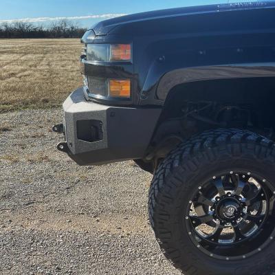 2015-2019 Silverado 2500/3500 Attitude Front Winch Bumper No Parking Sensors