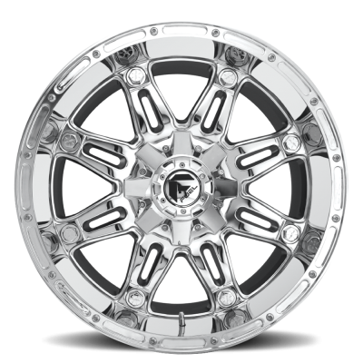 Aluminum Wheels 17X9 Hostage D530 8 On 165.1 Chrome 125.2 Bore 1 Offset Fuel Off Road Wheels