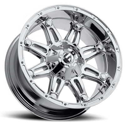 Aluminum Wheels 18X9 Hostage D530 8 On 165.1 Chrome 125.2 Bore 1 Offset Fuel Off Road Wheels