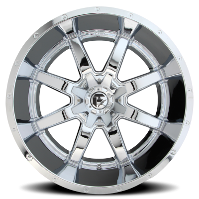 Aluminum Wheels 20X9 Maverick D536 8 On 165.1 Chrome 125.2 Bore 20 Offset Fuel Off Road Wheels