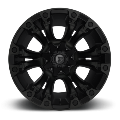 Aluminum Wheels 20X9 Vapor D560 8 On 165.1 Matte Black 125.2 Bore 20 Offset Fuel Off Road Wheels