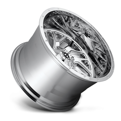 Aluminum Wheels 20X12 Triton D609 8 On 165.1 Chrome Plated 125.1 Bore -43 Offset Mesh Spoke Fuel Off Road Wheels