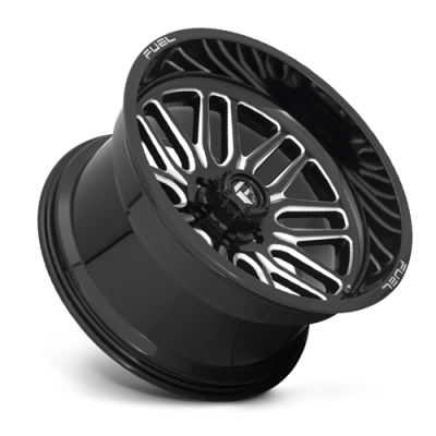 Aluminum Wheels 20X10 Ignite D662 6 On 135 Gloss Black Milled 87.1 Bore -18 Offset Fuel Off Road Wheels