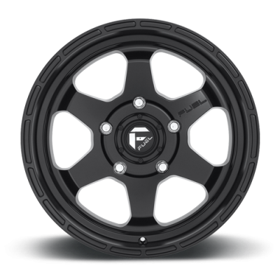 Aluminum Wheels 17X10 Shok D664 6 On 135 Matte Black 87.1 Bore -18 Offset Fuel Off Road Wheels