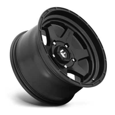 Aluminum Wheels 18X9 Shok D664 6 On 135 Matte Black 87.1 Bore 20 Offset Fuel Off Road Wheels