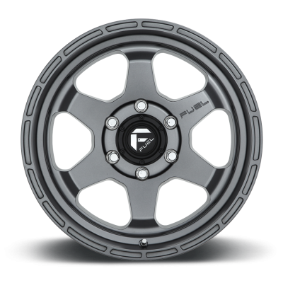 Aluminum Wheels 17X9 Shok D665 6 On 135 Matte Anthracite Gray 87.1 Bore 1 Offset Fuel Off Road Wheels