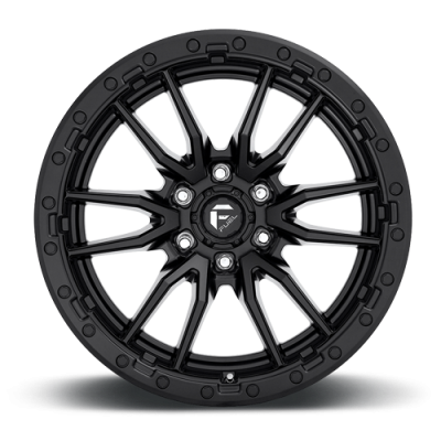 Aluminum Wheels 17X9 Rebel D679 6 On 120 Matte Black 67.06 Bore 1 Offset Fuel Off Road Wheels