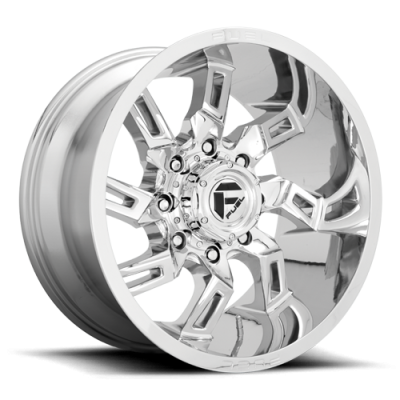Aluminum Wheels 20X10 Lockdown D746 5 On 139.7 Chrome 78.1 Bore -18 Offset Fuel Off Road Wheels