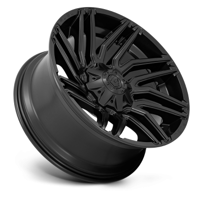 Aluminum Wheels 22X12 Typhoon D775 8 On 165.1 Matte Black 125.2 Bore -44 Offset Fuel Off Road Wheels