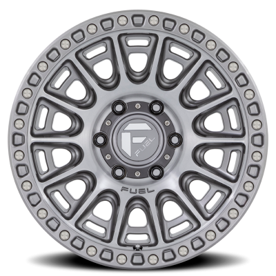 Aluminum Wheels 17X9 Cycle D833 6 On 139.7 Platinum Gray 106.1 Bore 1 36 Lbds Offset Fuel Off Road Wheels