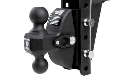 Extreme Duty Road Suppressor Dual Ball BulletProof Hitch