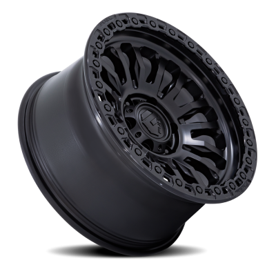 Aluminum Wheels 20X10 Rincon SBL FC857MB 8 On 180 Matte Black/Gloss Black Lip 124.2 Bore -18 Offset Fuel Off Road Wheels