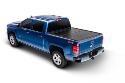 Tonneau Cover Flex 2004-2006 (2007 Classic) Chevrolet Silverado/GMC Sierra 5 Foot 9 Inch Bed Crew Cab Black Textured UnderCover