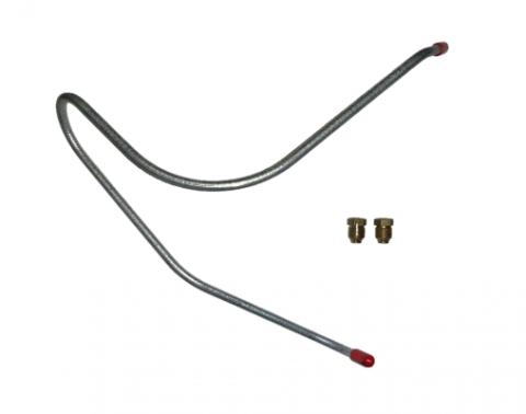 Distributor Vacuum Advance Line For 52-56 Ford 272 V8 Dist Vacuum Line Stainless Fine Lines