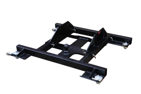 Advantage Hitch OEM Puck Mount Fifth Wheel Gooseneck Combo for Dodge Trucks 25K Towing Fits Curt Q24 &amp; A25 Fifth Wheel Head Gen Y Hitch