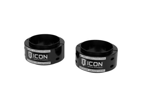 2021-2025 Ford F-150 Raptor .5-2.5 Inch Lift Front Attitude Adjustment Collar Leveling Kit, ICON Alloys