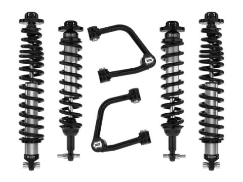 21-23 Bronco Non-Sasquatch 3-4 Inch Lift Stage 3 Suspension System Tubular UCA Heavy Rate Rear Spring Icon Vehicle Dynamics