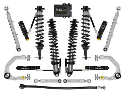 21-23 Bronco Non-Sasquatch 3-4 Inch Lift Stage 8 Suspension System Billet UCA Heavy Rate Rear Spring Icon Vehicle Dynamics