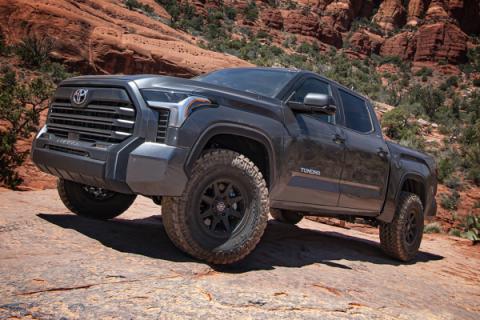 2022-2025 Toyota Tundra 0-3 Inch Lift Stage 2 2.5 Exp Suspension System Billet Icon Vehicle Dynamics