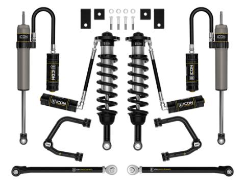 2022-2025 Toyota Tundra 2-3.5 Inch Lift Stage 8 2.5 Suspension System Tubular Icon Vehicle Dynamics