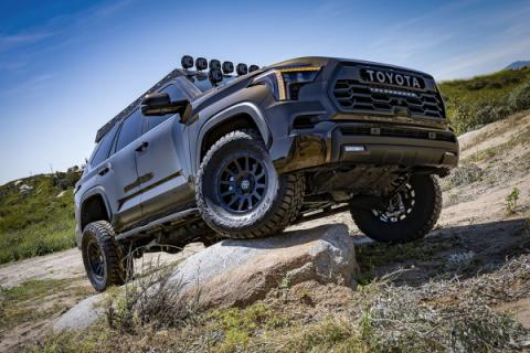 2023-2025 Toyota Sequoia 3-4.5 Inch Lift Stage 9 Suspension System Billet CDXS Trd Icon Vehicle Dynamics
