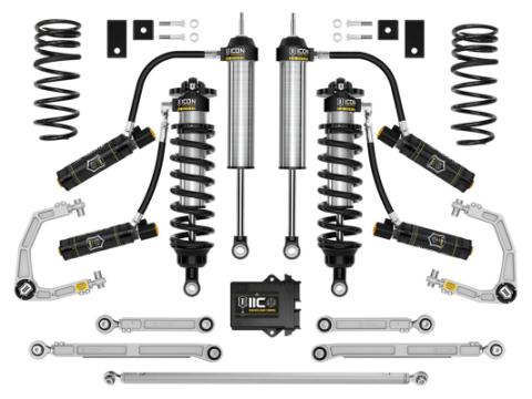 2023-2025 Toyota Sequoia 3-4.25 Inch Lift Stage 4 3.0 Suspension System Billet Icon Vehicle Dynamics
