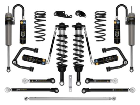 2024-2025 Lexus GX550 1.25-3 Inch Lift Stage 9 Suspension System CDXS Tubular Icon Vehicle Dynamics