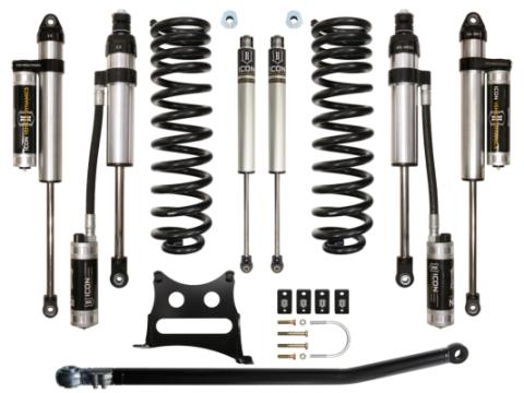 2005-2016 Ford F-250/F-350 Super Duty 4WD Diesel 2.5 Inch Lift Stage 5 Suspension System Icon Vehicle Dynamics