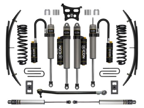 2023 Ford F-250/F-350 Super Duty 4WD Diesel 2.5 Inch Lift Stage 5 Suspension System W/ Expansion Packs Icon Vehicle Dynamics