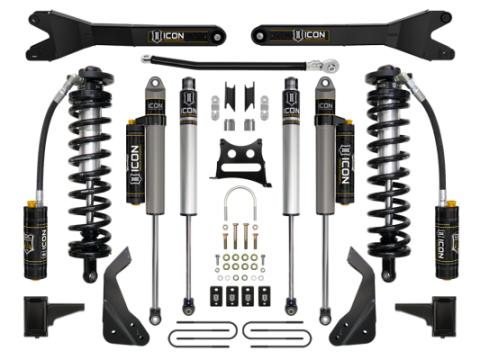 08-10 Ford F250/F350 4-5.5 Inch Stage 5 Coilover Conversion System W Radius Arm Icon Vehicle Dynamics