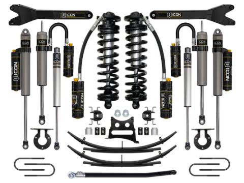 08-10 Ford F250/F350 2.5-3 Inch Lift Stage 6 Coilover System W/ Leaf Springs Icon Vehicle Dynamics