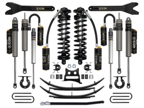 11-16 Ford F250/F350 2.5-3 Inch Lift Stage 6 Coilover System W/ Leaf Springs Icon Vehicle Dynamics