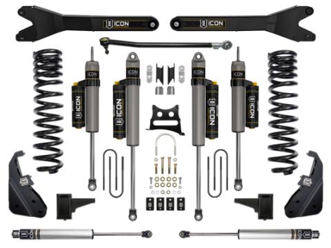 17-19 Ford F250/F350 4.5 Inch Stage 5 Suspension System W Radius Arm Icon Vehicle Dynamics