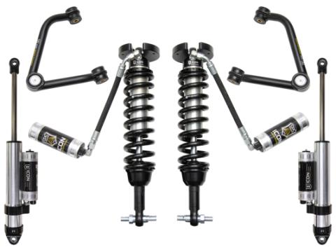 2019-2023 GM 1500 1.5-3.5 Inch Lift Stage 4 Suspension System Tubular UCA Icon Vehicle Dynamics