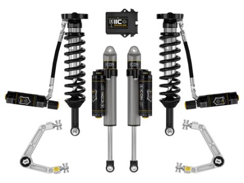 2023-2024 Gmc Canyon AT4 Denali &amp; Elevation/Chevrolet Colorado Trail Boss 1.75-2.5 Inch Lift Stage 6 Suspension System Billet Icon Vehicle Dynamics