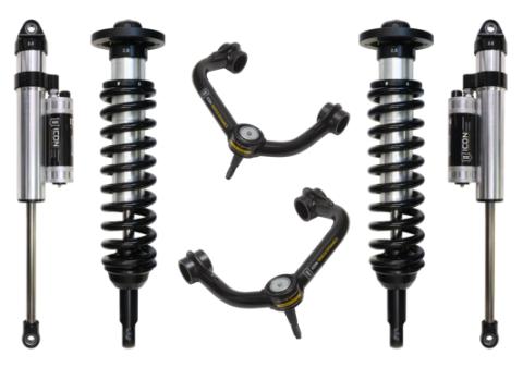 04-08 Ford F150 4WD 0-2.63 Inch Stage 4 Suspension System W Tubular UCA Icon Vehicle Dynamics