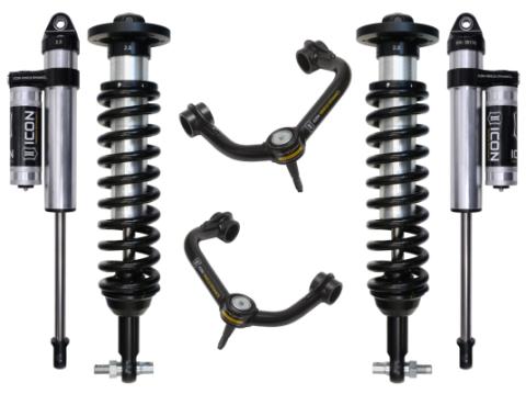 2015-2020 Ford F150 2WD 0-3 Inch Stage 3 Suspension System W Tubular UCA Icon Vehicle Dynamics