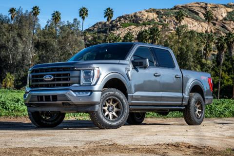 2021-2024 Ford F-150 4WD 2.75-3.5 Inch Lift Stage 5 Suspension System Billet Icon Vehicle Dynamics