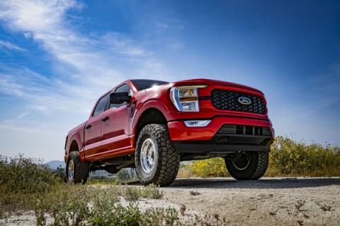 2021-2023 Ford F-150 4WD 3.5-4.5 Inch Lift Stage 1 Suspension System Billet UCA | 2021-2024 Ford F-150 4WD 3.5-4.5 Inch Lift Stage 1 Suspension System Billet Icon Vehicle Dynamics