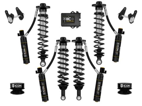 2022-2023 Ford F-150 Lightning 3.5-0 Inch Drop Stage 4 Suspension System Icon Vehicle Dynamics
