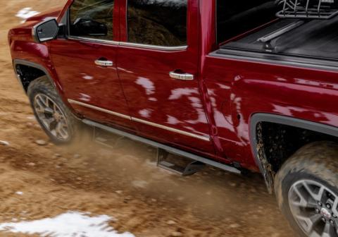 Predator Pro Cab Length (2 Steps per Side) 22-26 Nissan Frontier Crew Cab TX Blk Textured Black NFab