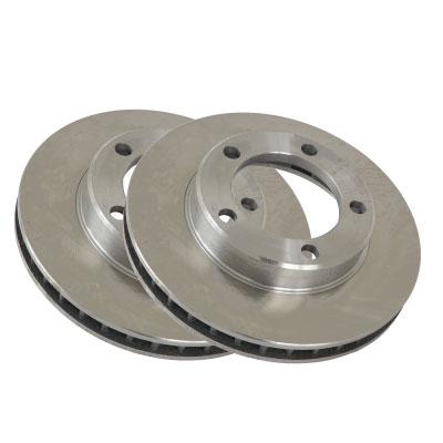 5 Lug Rotors For D60 Hubs / 14 Bolt Hubs Solid Axle