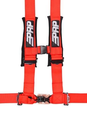 4.3 Harness 4 point Harness with 3 inch Belts Red PRP Seats